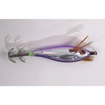 호라이즌 크리스탈 레이저 에기 쭈꾸미 갑오징어 문어 채비, M 90mm 파스텔퍼플