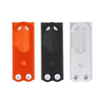 GHSHOP 3Pcs 여행 옷걸이 금속 접는 옷걸이 공간 절약 헤비 듀티, 12x4.5cm, 알류미늄, 기타