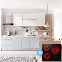 리바트키친 델리스SE 3.4m(-자/냉장고장/전기쿡탑)