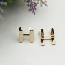 가죽 가방끈 크로스 스트랩 어깨끈 가죽가방 가방줄 5Pcs DIY 영어 26 편지 금속 리벳 클로 스터드 가방 의, 08 H_01 as details