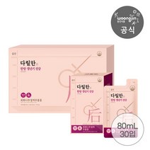 다릴한 후 한방 갱년기 건강 80mL 30포 1박스 (한달분)