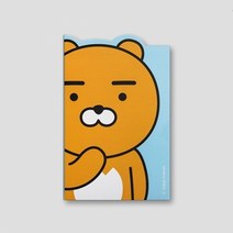 카카오프렌즈 4단 점착 메모지, 라이언, 5개