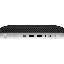 아마존 리퍼 HP EliteDesk 800 G3 미니 PC 8GB 256GB SSD Intel 인텔 Core i5-6500T Win10 Black