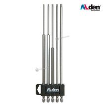 ALDEN 알덴 롱별빗트세트 ALLL1030 (T10~T30) 225mm 1판 (5PCS) 별렌치 비트별렌치 별비트세트 (ALLL-1030), 5개