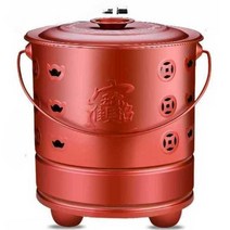 소각로 소각통 연통 화목 난로 장작 굴뚝 스테인리스, 골드 스테인레스 (대형)