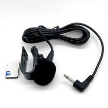 2.5mm 3.5mm 잭 자동차 gps 블루투스 내비 터 마이크 무지향성 외부 증폭기 마이크 150cm, 3.5mm mono