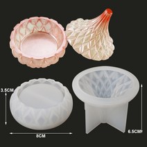 실리콘몰드 수제 석고 시멘트 금형실리콘 석고 금형 양식 DIY 및 콘크리트 캔들 컵 홀더 수제 공예, 01 A-01