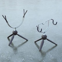 해동줌집게2단 레저킹뒷꽂이 낚싯대 지지대 360 신형연결조인트 틀 낚시대 기업받침, B
