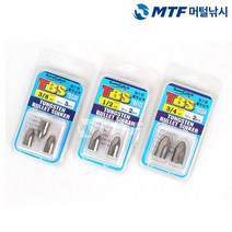 슈어캐치 텅스텐 루어 총알 불릿 싱커 TBS-2/1, 1/2oz