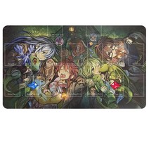 Sabermaster Card Rubber yugioh Mat Duel Gaming Competition Pad Binder Deck 23.6x13.7in (Sky Striker, Spirit