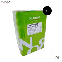 WVF336786lu77플러스 18L 노루 무광 흑색 슈퍼에나멜 빅상품lu, 기본 8051, 18000ml