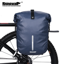 자전거 짐받이 탑튜브 가방 새들백 한강 로버백 스템백 핸드폰 rhinowalk 2021 Bicycle bagamppannier 방수 20l 다기능 후면 랙 pannier 여행, 1개