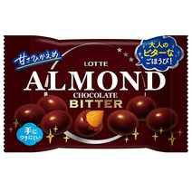 롯데 아몬드초콜릿 비터 팝조이 35g x 10개, 1개