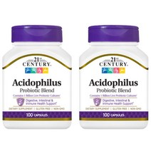 21세기 센트리 유산균 프락토올리고당 락토바실러스 실온보관 100캡슐 2개