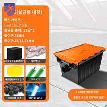 모터 연못 물순환 수중 여과제 정화 여과기, 【10입방수 적용】여과재+등 포함