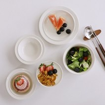 바보사랑 시라쿠스 메이플 1인 식기세트 5p 2color 선택.키친몰링, 브라운set