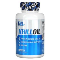이보루션 뉴트리션 EVLution Nutrition 크릴 오일 500mg 소프트젤 60정 US 직배송, 1PACKAGE, 상세참조