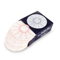 DS-2500e DS-3500용 순찰시계용지 400매 정확한 경비 시큐리티 순찰용품 시설경비 순찰시스템 야간근무