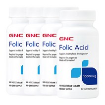 지앤씨 엽산 1000mcg 100정 x4, 4개