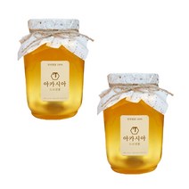 장수진꿀 아카시아 벌꿀100% 1.2kgX2 자연산 양봉 국산 소백산 아브시스산(헬리고박터억제물질) 무설탕 토종 숙성 진짜 꿀 선물 45년전통 정직한 농부의꿀 설탕물먹인사양벌꿀아님