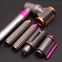 다이슨 에어랩 롱배럴 노즐 30mm 40mm 신형 구형, 40mm 긴 머리 버전 - 로즈 + 어댑터