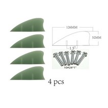 수상 스키 양방향 보드 웨이크 보드 서핑 테일 g10, 07 126multiply52