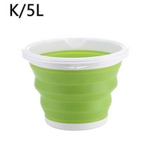 버킷 세차 투명 접이식 1L 16L 휴대용 양동이 뚜껑 10L/5L/3 실리콘 야외 낚시 여행 홈 스토리지, [02] Purple