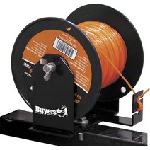 Buyers Products LT40 Weed Wacker 상업용 트리머 라인 홀더 장착 하드웨어 및 로우 프로파일 스틸 브래킷 포함 조경 트레일러 정리 액세서리용 1.4kg(