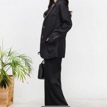 봄자켓 재킷 JK 점퍼 야상 바람막이 남성 여성 카라 긴 바지 세트 린넨 블랙 여자 상하의