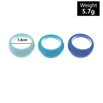 세라믹반지 남자 아크릴 3 개몫 수지 반지 세트 astethic 보석 Fidget