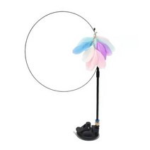 고양이장난감 시뮬레이션 버드 인터랙티브 재미있는 고양이 스틱 장난감 모피, G-sucker