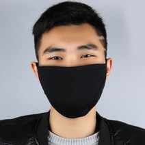 3겹 순면마스크(성인용) 빨아쓰는 마스크 방한대, 상세 참조, 단품