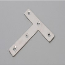 DIY 가구 리폼 제작 스틸 보강철물 코너철 10EA T형, 사이즈, 80mm