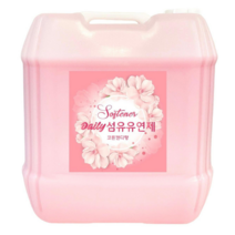 진하고 오래가는 데일리 섬유유연제 코튼캔디향 4L 8L 15L 18L, 1개