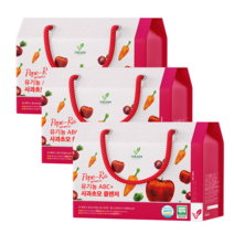 비카인 Pepe-RA 유기농 ABC + 사과초모 클렌저, 2400ml, 3개