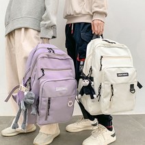 남자 여자 캐주얼 패션 외출 학원 가방 멀티 백팩캐주얼백팩 남자중저가가방 남자캐주얼백팩 남성백팩 여성오피스백팩 멀티백팩 남자백팩 여성백팩 학생백팩 남, 화이트