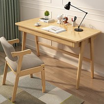 삼미호 고무나무 서랍 책상 디자인책상, 화이트