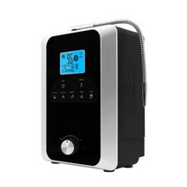 물 이온화 발생기 pH 3-11.0 알칼리성 물 필터 생산-800mV ORP 자동 세척 LCD 터치, [01] 100V-240V, [03] UK, [02] Silver circle