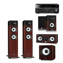 야마하 RX-V685 + JBL Stage A180 5.1채널스피커A130/A100P, 5.1스피커(블랙)