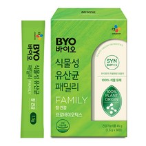 BYO 20억 생유산균 패밀리, 1.5g, 30개입