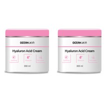 오션스킨 수분크림 300g 히알루론산 크림 대용량 수분크림, 300ml, 2통