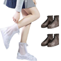 IAWI 방수 신발 커버, 2개세트, 블랙, 2개