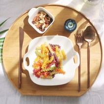 우드 혼밥 반달트레이