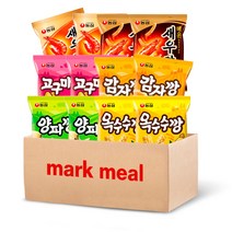 농심 봉지과자 6깡 ( 새우깡 90g+매운새우깡 90g+고구마깡 83g+감자깡 75g+양파깡 83g+옥수수깡 70g) 각 2개씩, 1세트