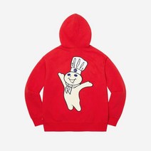 슈프림 도우보이 집업 후드 스웨트셔츠 레드 Supreme Doughboy Zip Up Hooded Sweatshirt Red