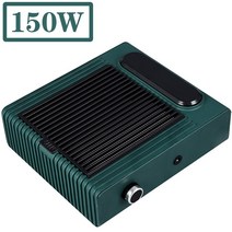 네일흡진기 필터 집진기 먼지 가루 고출력 흡입 청소 150W 손톱 먼지 수집가 조정 가능한 흡입 Powerul 손, 03 150W-Green_01 미국