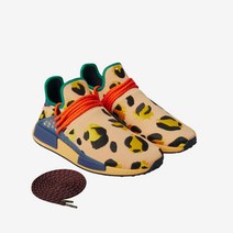 아디다스 HU NMD 퍼렐 윌리엄스 펄스 앰버 볼드 골드 코어 블랙 HP3221 남성용