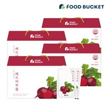 푸드버킷 레드비트즙, 120개, 80ml