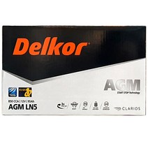 델코 AGM 자동차배터리 폐반납 (내차 밧데리 확인 필수), DF AGM95(LN5) 폐전지 미반납