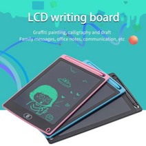 드로잉 태블릿 패드 LCD 보드 8.51012인치 그래피티 스케치 장난감 필기 칠판 매직 선물, 09=10-C-P
